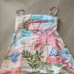 Floral Multicolor Summer Dress